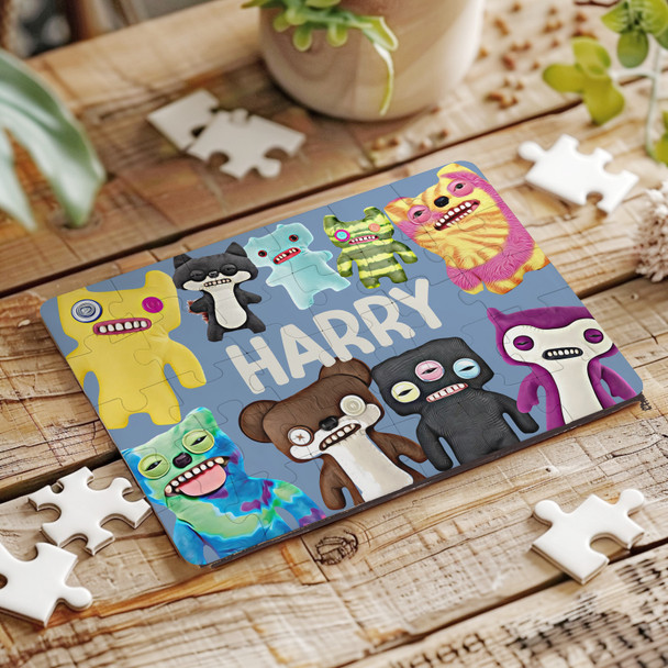 Fugglers Tv Show Kids Children's Gift Custom Personalised Wooden Jigsaw Puzzle