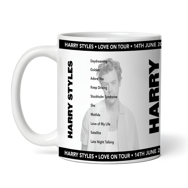 Harry Styles Concert Setlist Gig Mug - Wembley Stadium, London, England - June 14th 2023