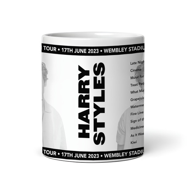 Harry Styles Concert Setlist Gig Mug - Wembley Stadium, London, England - June 17th 2023
