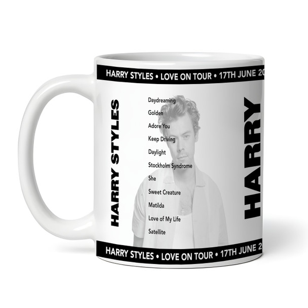 Harry Styles Concert Setlist Gig Mug - Wembley Stadium, London, England - June 17th 2023