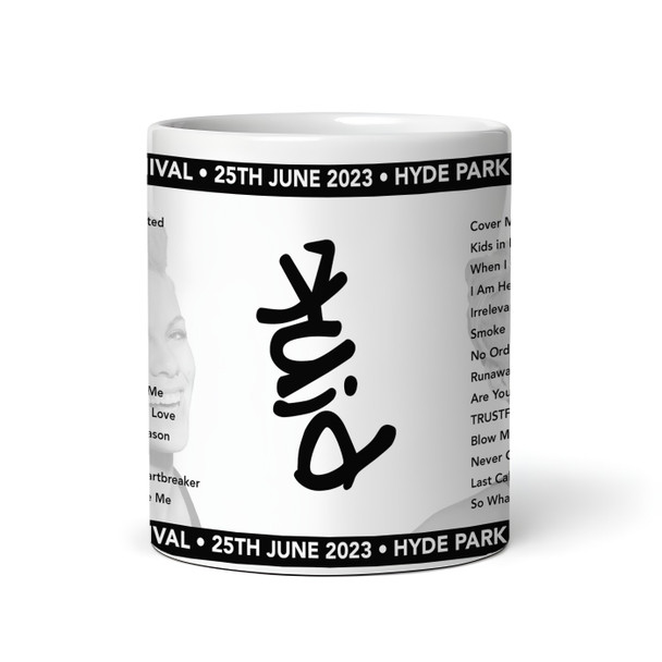 P!nk Concert Setlist Gig Mug - Hyde Park, London, England - June 25th 2023