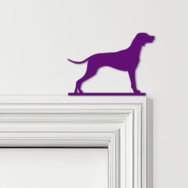 Door Topper Coonhound Dog Various Colours Top Of Door Frame Decorative Sign