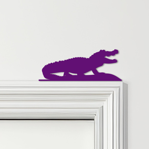 Door Topper Crocodile Various Colours Top Of Door Frame Decorative Sign