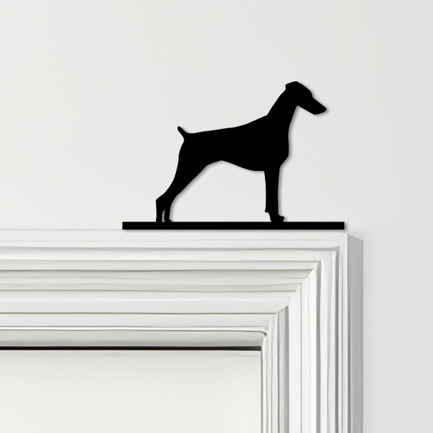 Door Topper Doberman Dog Design Various Colours Top Of Door Frame Decor Sign