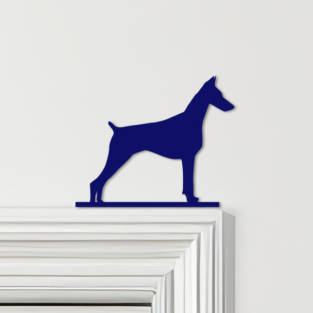 Door Topper Doberman Dog Tll Various Colours Top Of Door Frame Decorative Sign