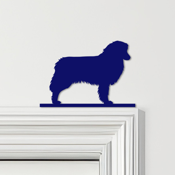 Door Topper Dog Australian Shepherd Various Colours Top Of Door Decorative Sign