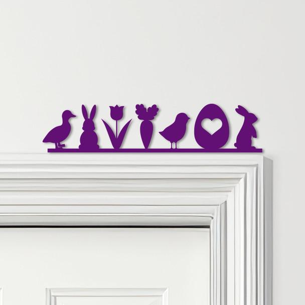 Door Topper Easter Decor Characters Various Colours Top Of Door Decorative Sign