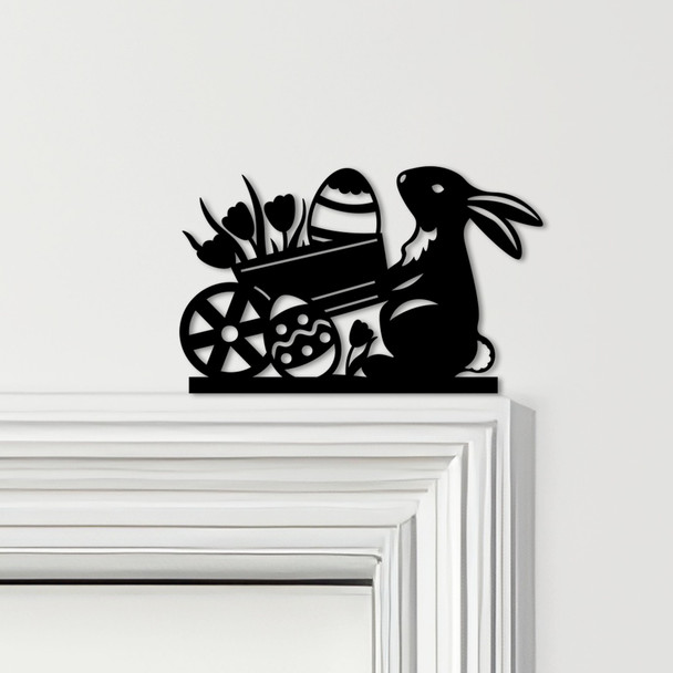 Door Topper Easter Decor Rabbit Various Colours Top Of Door Frame Decor Sign