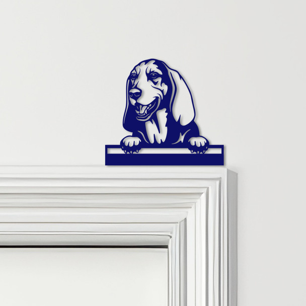 Door Topper Basset Hound Dog Various Colours Top Of Door Frame Decorative Sign