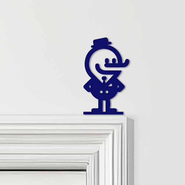Door Topper Male Character Various Colours Top Of Door Frame Decorative Sign