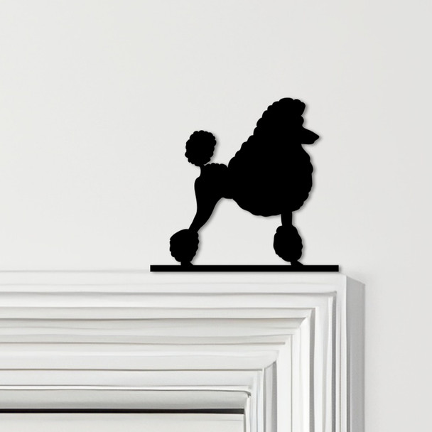Door Topper Groomed Poodle Dog Various Colours Top Of Door Frame Decorative Sign