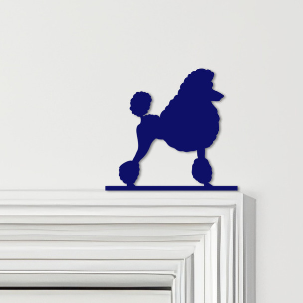 Door Topper Groomed Poodle Dog Various Colours Top Of Door Frame Decorative Sign
