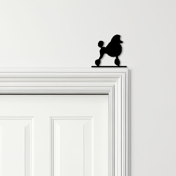 Door Topper Groomed Poodle Dog Various Colours Top Of Door Frame Decorative Sign