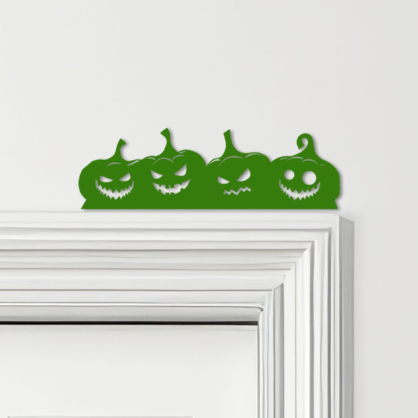 Door Topper Halloween Decor Pumpkins Various Colours Top Of Door Decorative Sign