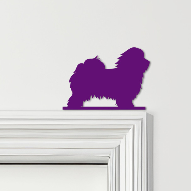 Door Topper Havanese Dog Various Colours Top Of Door Frame Decorative Sign