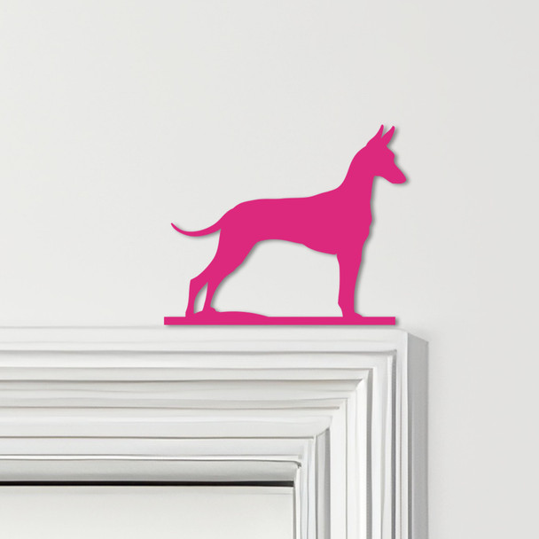 Door Topper Ibizan Hound Dog Various Colours Top Of Door Frame Decorative Sign