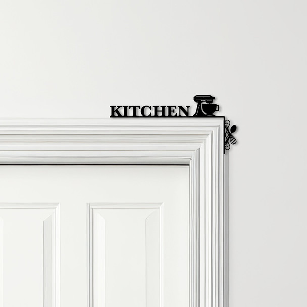 Door Topper Kitchen Decor Cake Mixer & Tools Various Colours Frame Decor Sign