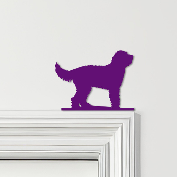 Door Topper Labradoodle Dog Various Colours Top Of Door Frame Decorative Sign