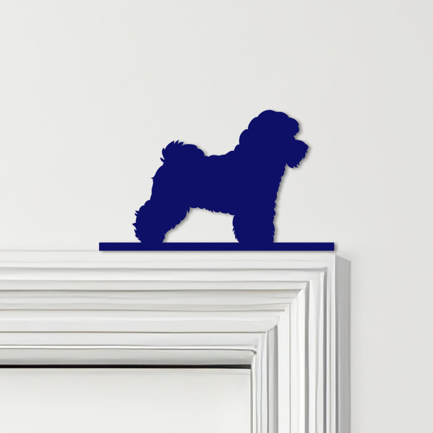 Door Topper Bichon Frise Dog Various Colours Top Of Door Frame Decorative Sign