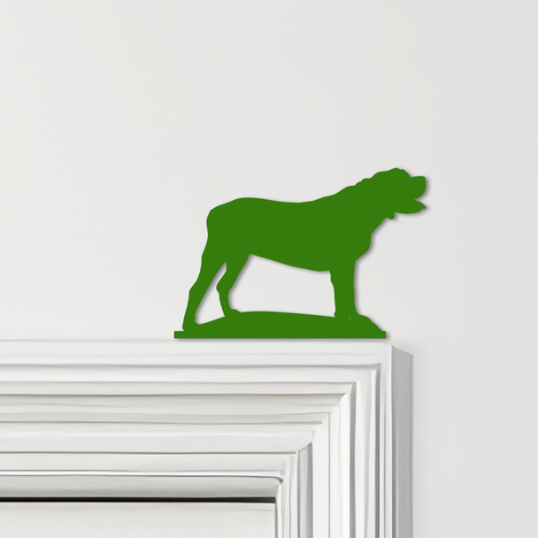 Door Topper Mastiff Dog Various Colours Top Of Door Frame Decorative Sign