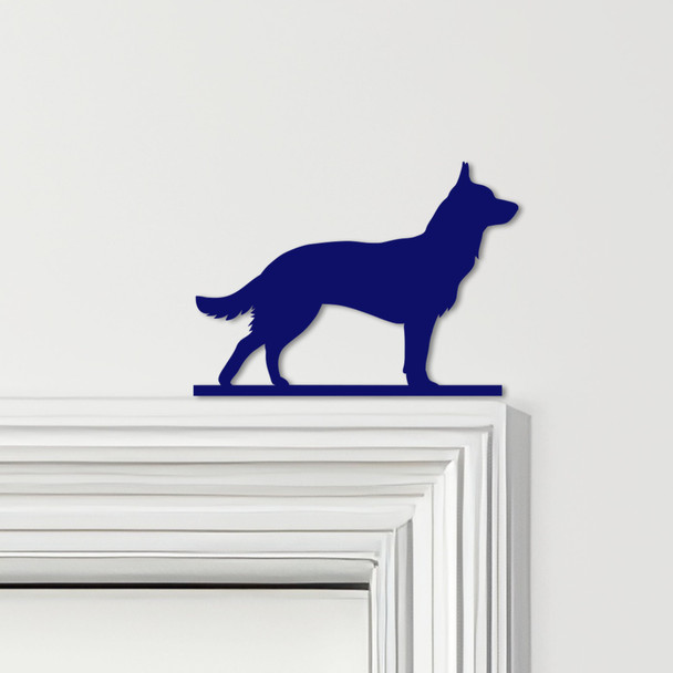 Door Topper Blue Heeler Australian Cattle Dog Various Colours Frame Decor Sign
