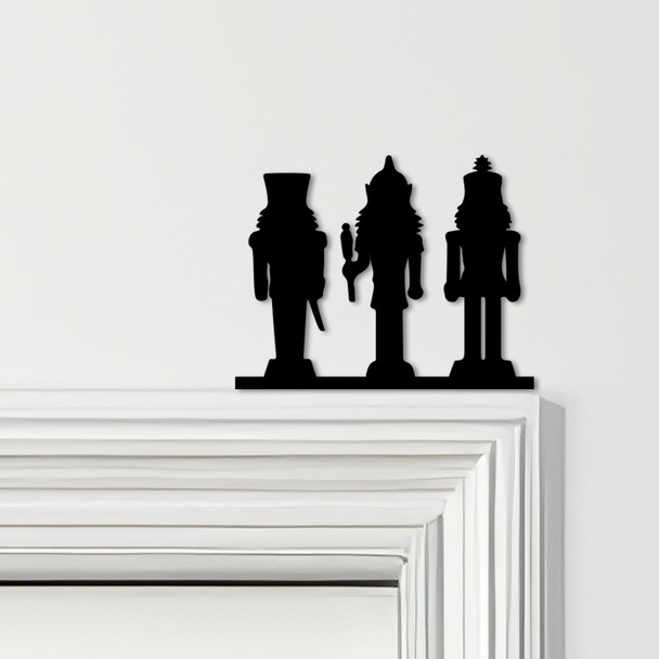 Door Topper Nutcrackers Christmas Decor Various Colours Decorative Sign