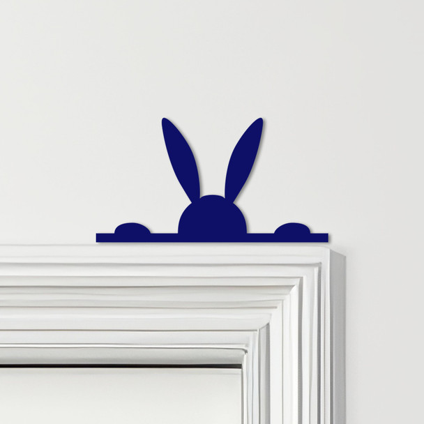 Door Topper Peeking Bunny Various Colours Top Of Door Frame Decorative Sign