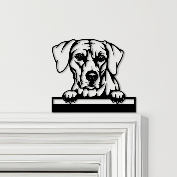Door Topper Pointer Dog Various Colours Top Of Door Frame Decorative Sign