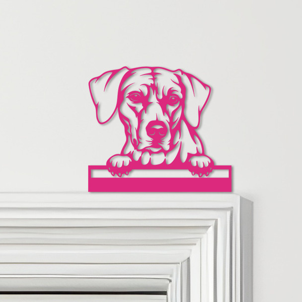 Door Topper Pointer Dog Various Colours Top Of Door Frame Decorative Sign