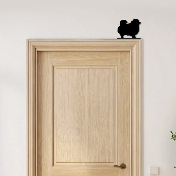 Door Topper Pomeranian Dog Various Colours Top Of Door Frame Decorative Sign