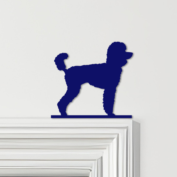 Door Topper Poodle Dog Tall Various Colours Top Of Door Frame Decorative Sign