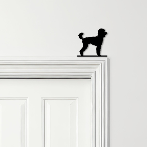 Door Topper Poodle Dog Tall Various Colours Top Of Door Frame Decorative Sign