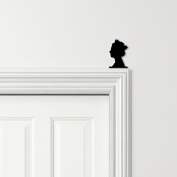 Door Topper Queen Elizabeth Ii Various Colours Top Of Door Frame Decorative Sign