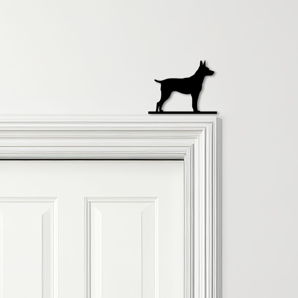 Door Topper Rat Terrier Dog Various Colours Top Of Door Frame Decorative Sign
