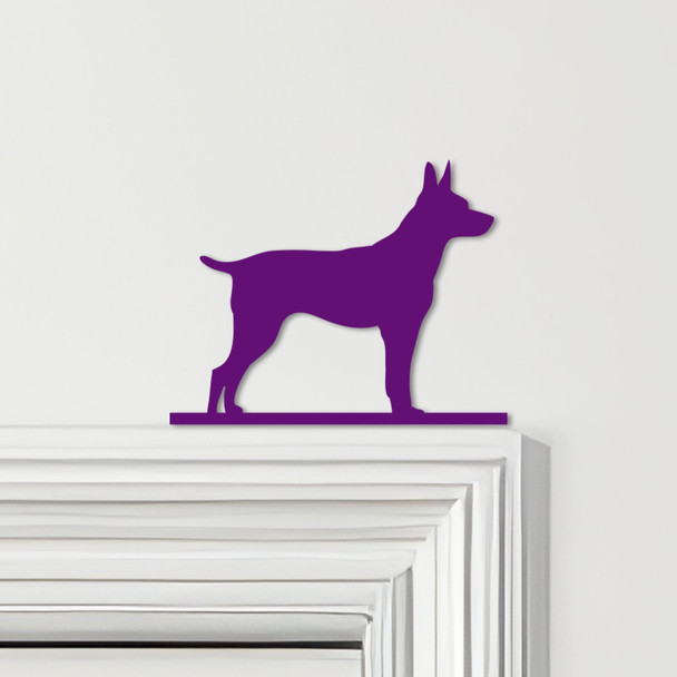 Door Topper Rat Terrier Dog Various Colours Top Of Door Frame Decorative Sign