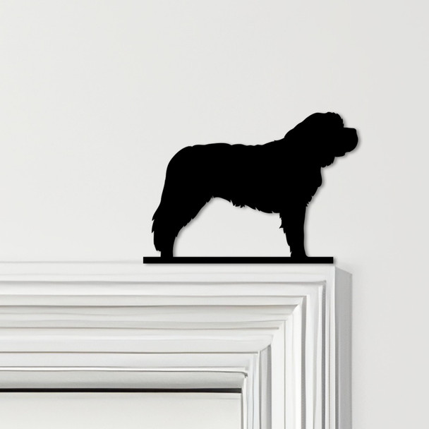 Door Topper Saint Bernard Dog Various Colours Top Of Door Frame Decorative Sign