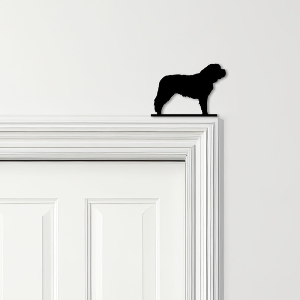 Door Topper Saint Bernard Dog Various Colours Top Of Door Frame Decorative Sign