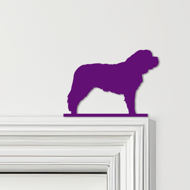 Door Topper Saint Bernard Dog Various Colours Top Of Door Frame Decorative Sign