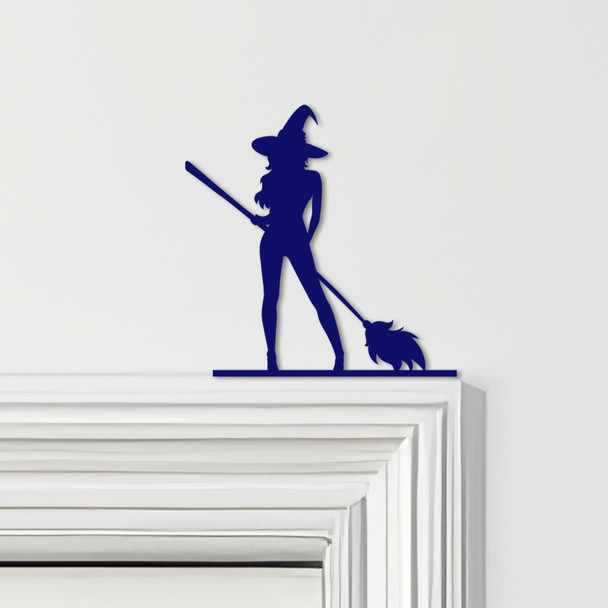 Door Topper Sexy Witch Halloween Decor Various Colours Decorative Sign