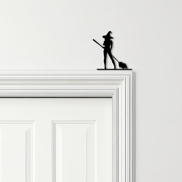 Door Topper Sexy Witch Halloween Decor Various Colours Decorative Sign