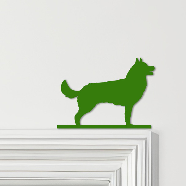 Door Topper Siberian Husky Dog Various Colours Top Of Door Frame Decorative Sign