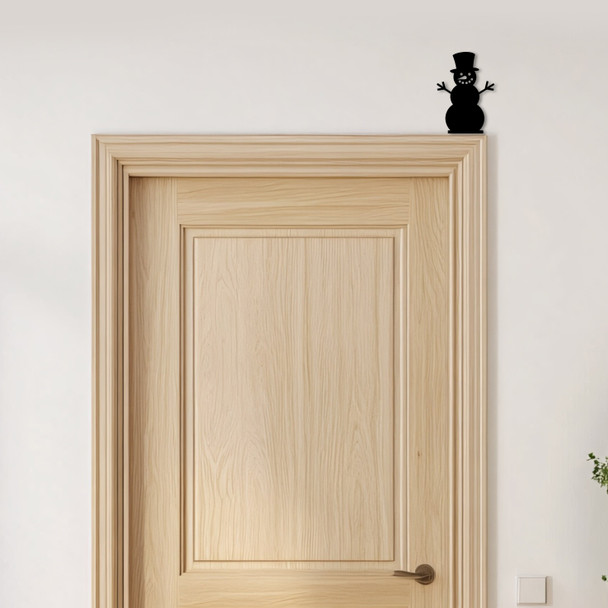 Door Topper Snowman Christmas Decor Various Colours Top Of Door Decorative Sign