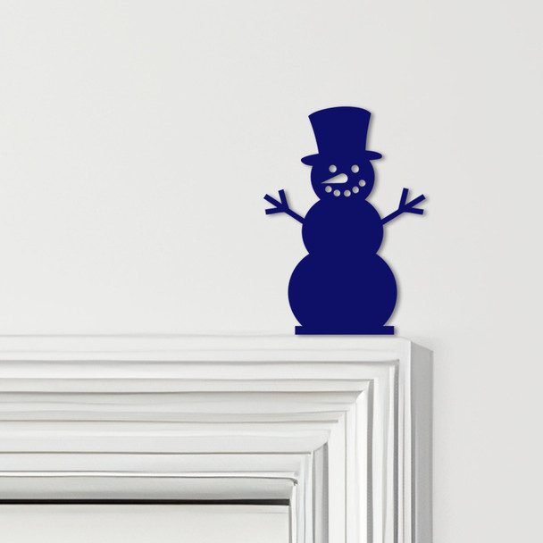 Door Topper Snowman Christmas Decor Various Colours Top Of Door Decorative Sign