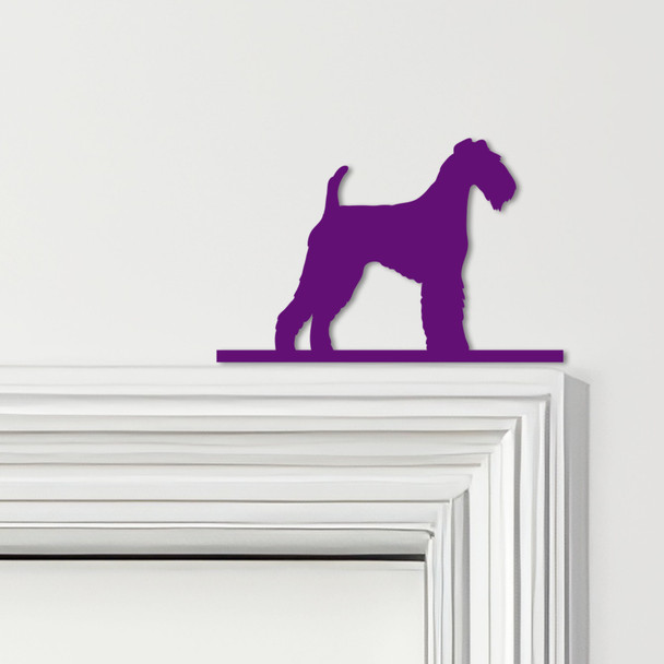 Door Topper Terrier Dog Various Colours Top Of Door Frame Decorative Sign