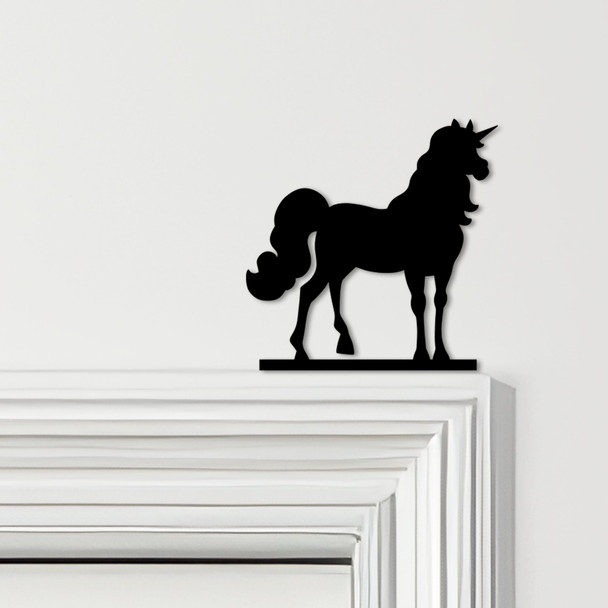 Door Topper Unicorn Kids Room Decor Various Colours Top Of Door Decorative Sign