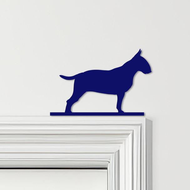 Door Topper Bull Terrier Dog Various Colours Top Of Door Frame Decorative Sign