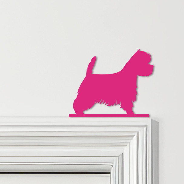 Door Topper West Highland Terrier Dog Various Colours Decorative Sign