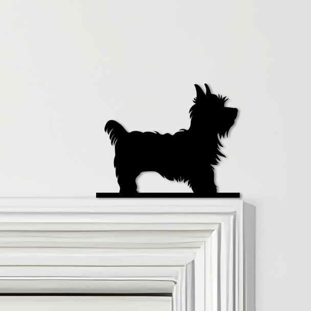 Door Topper Yorkshire Terrier Dog Various Colours Top Of Door Frame Decor Sign