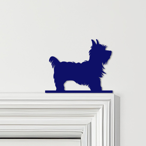 Door Topper Yorkshire Terrier Dog Various Colours Top Of Door Frame Decor Sign