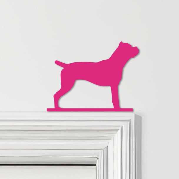 Door Topper Cane Corso Dog Various Colours Top Of Door Frame Decorative Sign